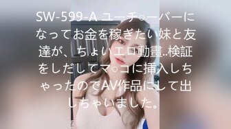 SW-599-A ユーチ○ーバーになってお金を稼ぎたい妹と友達が、ちょいエロ動畫..検証をしだしてマ○コに挿入しちゃったのでAV作品にして出しちゃいました。